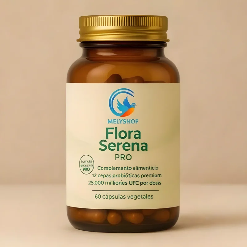 Complemento probiótico Flora Serena Pro, 60 cápsulas.
